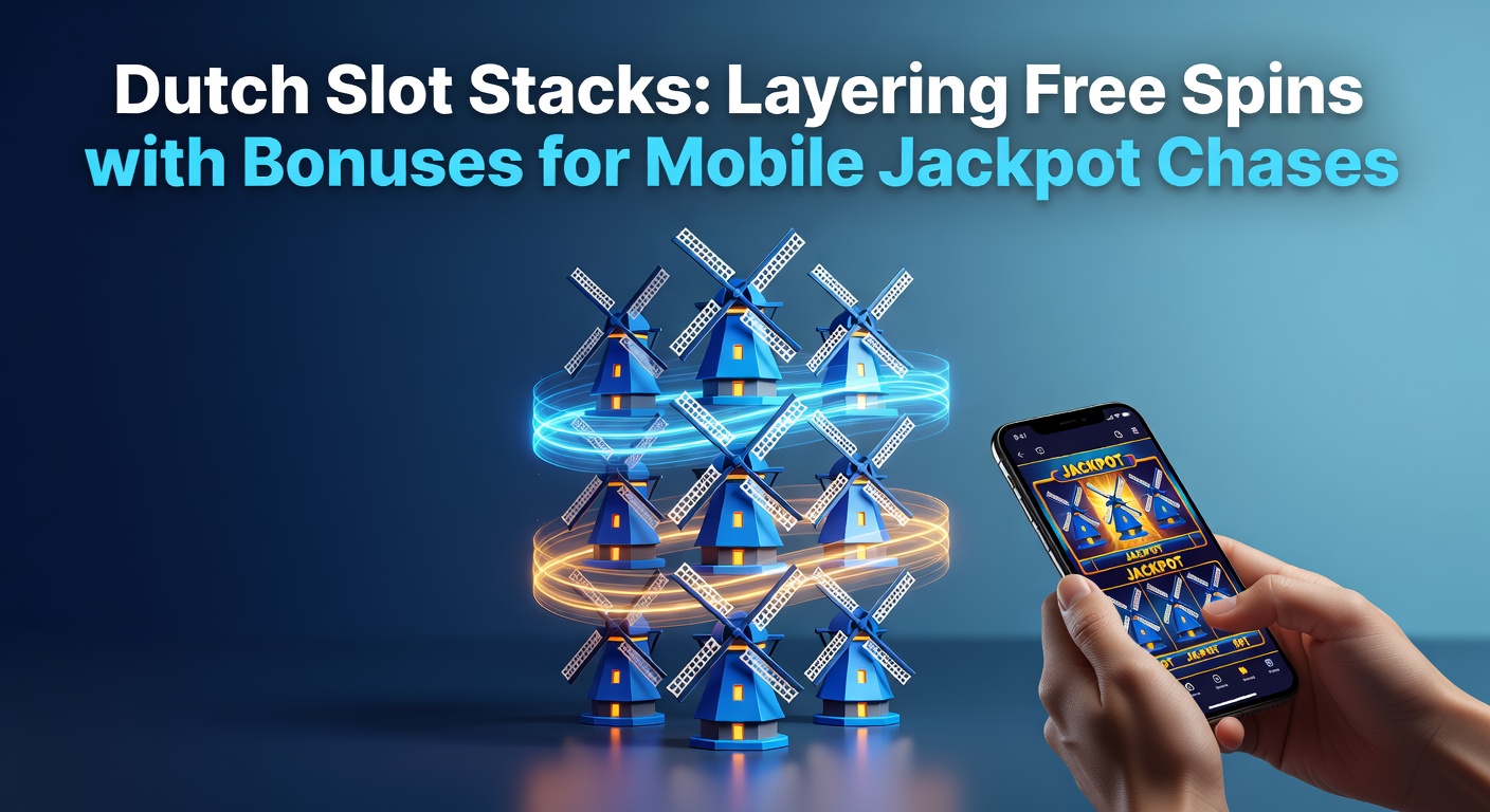 Schermafbeelding van een mobiele slot met gestapelde free spins en bonusfuncties in een Nederlands online casino, waar symbolen zich opstapelen voor jackpotkansen