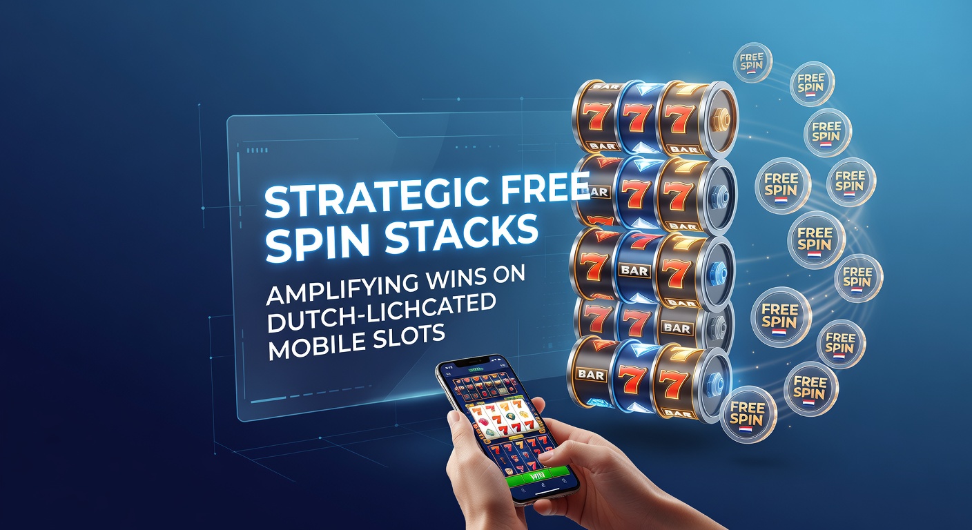 Schermafbeelding van een mobiele slot met gestapelde free spins die een grote winst activeren op een Nederlands gelicentieerd platform